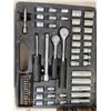 Image 2 : Jobmate Socket Set Metric and Standard , Sockets 1/4'' + 3/8'' Drive 