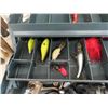 Image 6 : Fishing Gear: Tackle Box, Nets , 4 Rods, 8 Reels & More