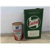 Image 3 : Vintage Husky and Castrol Tins , Tail Light, 6 Wine Glasses, 5 Wine Me Up Glasses 