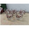 Image 8 : Vintage Husky and Castrol Tins , Tail Light, 6 Wine Glasses, 5 Wine Me Up Glasses 