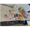 Image 1 : Fishing Gear: Minnow Pail , Net , Hooks , Lures, Plastic Storage Containers & More 