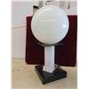 Image 1 : Interesting Plastic/Glass Table Lamp 27'' Tall 