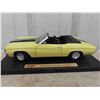 Image 2 : 2 Diecast Cars Scale 1:18 - 1972 Chevelle SS 454, 1989 Porsche 911 Speedster 