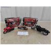 Image 1 : 5 Diecast Motorcycles: 2 Harley Davidson in Box Scale 1:28 , 1 Honda, 1 Harley & 1 Other