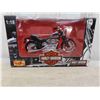 Image 2 : 5 Diecast Motorcycles: 2 Harley Davidson in Box Scale 1:28 , 1 Honda, 1 Harley & 1 Other