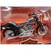 Image 3 : 5 Diecast Motorcycles: 2 Harley Davidson in Box Scale 1:28 , 1 Honda, 1 Harley & 1 Other