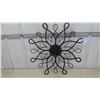 Image 1 : Metal Design Mirror 28'' Across