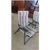 Image 2 : 2 Folding Lawn Chairs 