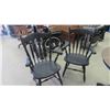 Image 4 : Pedestal Table 30'' x 42'' with 4 Chairs 