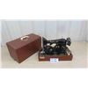 Image 1 : Phillips 66 Portable Electric Sewing Machine 