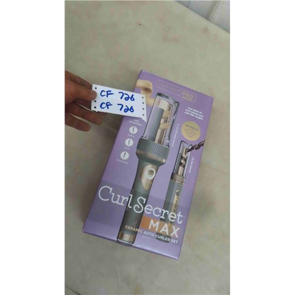 New Infinity Pro Conair Ceramic Auto Curler Set 