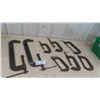 Image 1 : 8 C Clamps Up to 16'' 