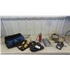 Image 1 : Halogen Light , King Power 1/4'' Laminate Trimmer, Tool Pouch and Bags ,