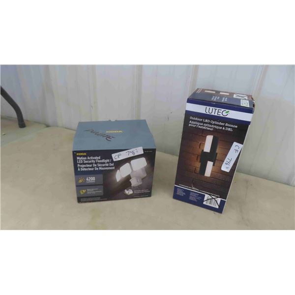 New Outdoor LED Cylinder Scone , New Motor LED Security Light 