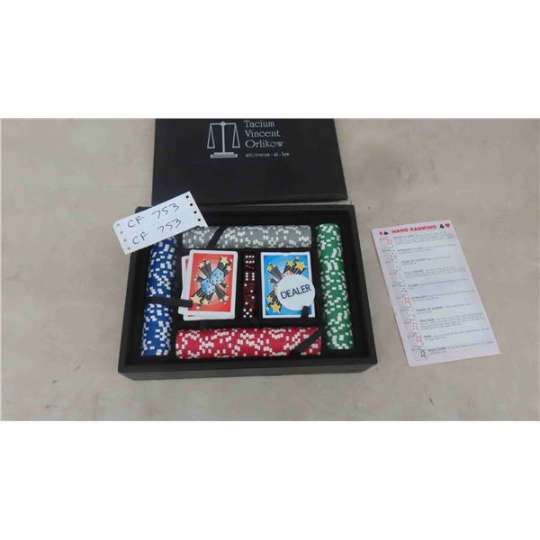 Cards, Dice, Poker Chips