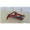 Image 3 : Metal and Plastic Side Delivery Rake , Ertl 4WD Tractor with Wagon 