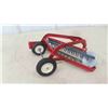 Image 4 : Metal and Plastic Side Delivery Rake , Ertl 4WD Tractor with Wagon 