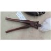 Image 2 : Carved Wood Nut Cracker , Horn Art 