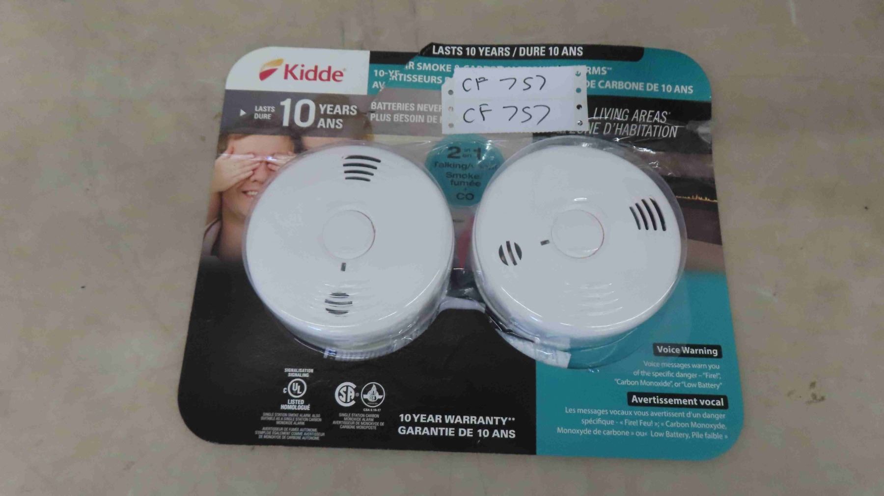 New Kidde Carbon Monoxide Alarm