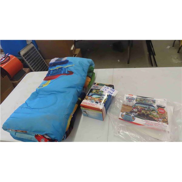 Paw Patrol Twin Comforter, 3pce Twin Sheet Set 