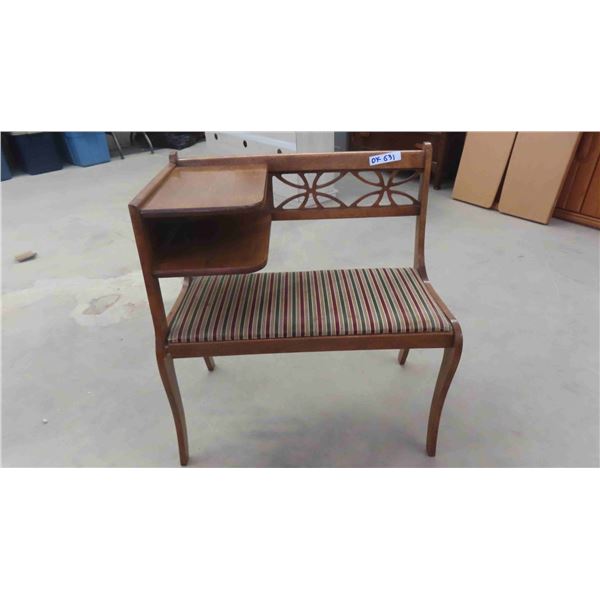 Telephone Stand with Seat 31'' x 29'' x 16''