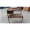 Image 1 : Telephone Stand with Seat 31'' x 29'' x 16''