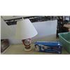Image 1 : Antique Table Lamp , Back Plus Massage System - Both Work 