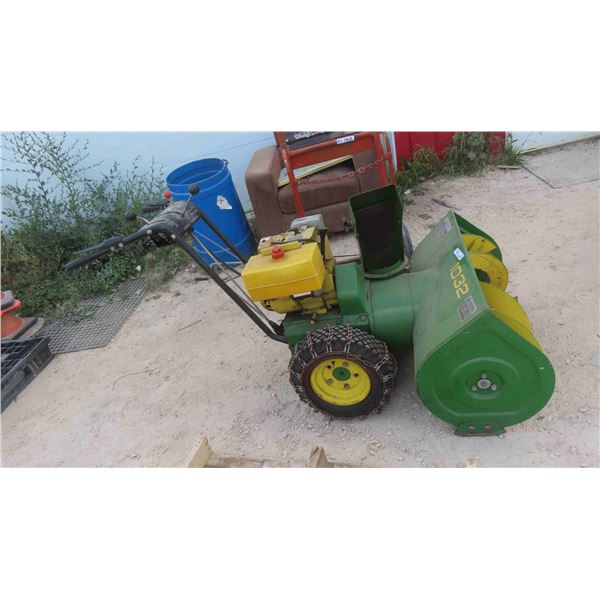 John Deere 1032 Snowblower - Not Running
