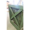 Image 6 : Vintage Painted Printer Press Cabinet 50'' x 36'' x 19'' 
