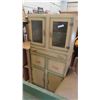 Image 1 : Painted Kitchen Cabinet / China Cabinet 