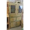 Image 2 : Painted Kitchen Cabinet / China Cabinet 