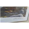 Image 4 : Framed / Signed Print 'On The Water Front'  J. Vanden Brick 35'' x 30'' 