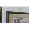 Image 6 : Framed / Signed Print 'On The Water Front'  J. Vanden Brick 35'' x 30'' 