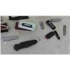Image 5 : 25 Pocket Knives : Zippo with Various Advertising, Cliphanger, Newell, 