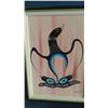 Image 2 : Native Painting by Eddie Kakepetum 22'' x 34''