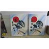 Image 1 : 2 Native Paintings by Rango Fiddler 18'' x 24'' 