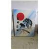 Image 4 : 2 Native Paintings by Rango Fiddler 18'' x 24'' 
