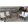 Image 1 : Table 36'' x 42'' x 42'' with 4 Chairs 