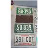 Image 2 : 20 Manitoba License Plates 