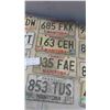 Image 3 : 20 Manitoba License Plates 