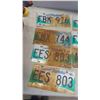 Image 2 : 20 Manitoba License Plates 
