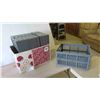 Image 1 : 10 Plastic Folding Crates 17'' x 13'' Each