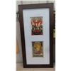 Image 8 : 3 Framed Pictures Rock Bands 11 1/4'' x 22 1/4'' 
