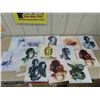 Image 1 : 13 Star Wars Poster Prints 11'' x 12 1/2'' 