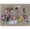 Image 1 : (9) 1994 Mattel Small Dolls , Kelly , Ect. 