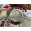 Image 3 : Box Lot of Miscellaneous Vintage Collectibles: Royal Albert , Belle Fiore , Pyrex , Candlebra 