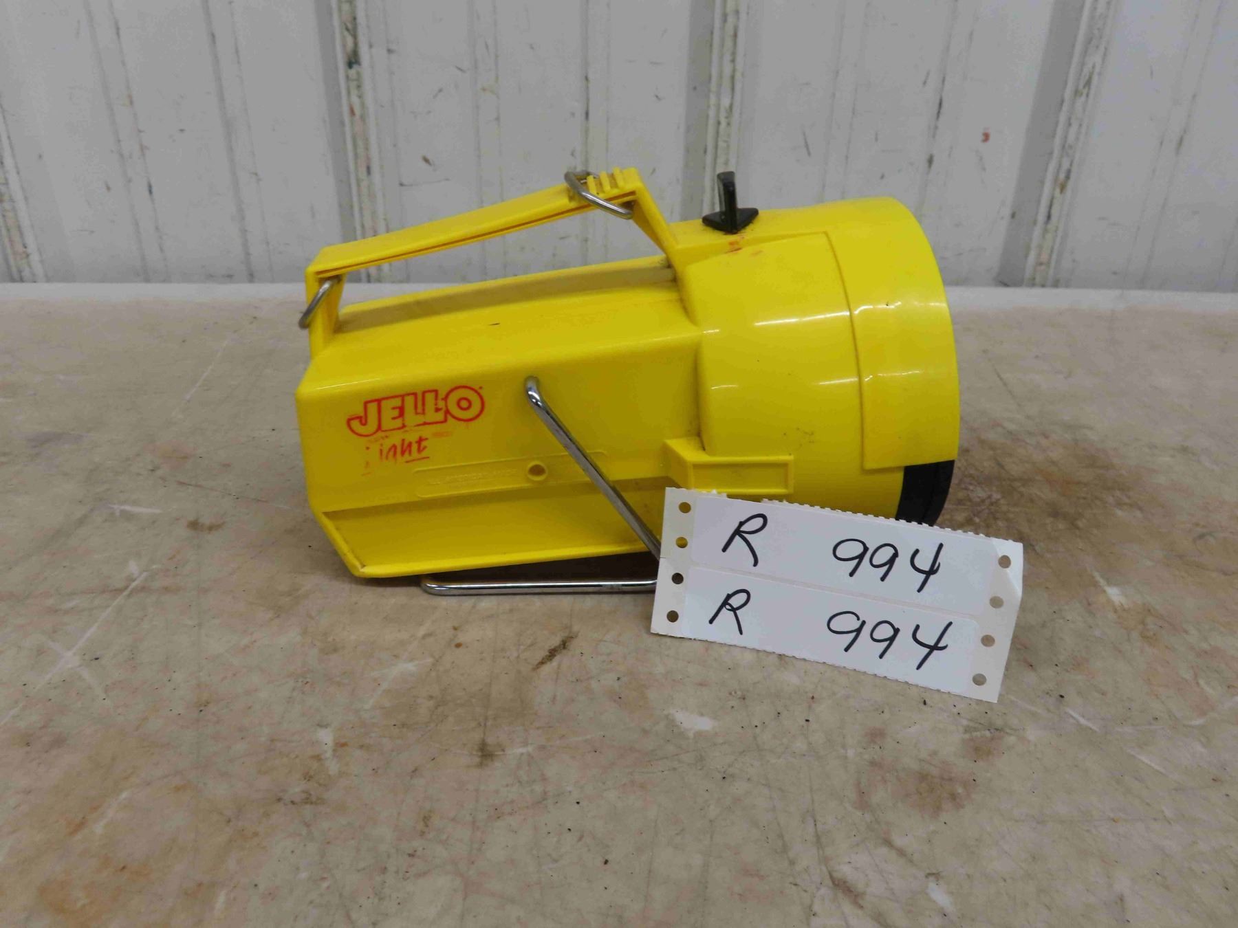 Jello Light Vintage Jello Light Flashlight - McSherry Auction Service Ltd.
