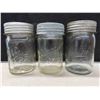 Image 13 : (35) Vintage Pint Size Fruit Jars with Lids 