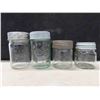 Image 17 : (35) Vintage Pint Size Fruit Jars with Lids 
