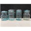 Image 20 : (35) Vintage Pint Size Fruit Jars with Lids 